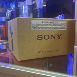 Sony FX3 Cinema Line Camera
