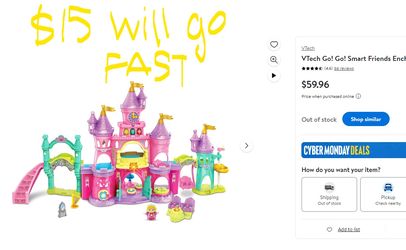 Vtech Go Smart Friends Enchanted Princess Palace $15