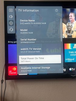 55” LG OLED C1 4K TV