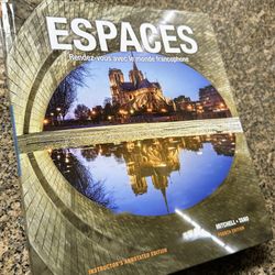 Espaces: Rendez-vous Acec Le Monde Francophone: Instructor’s Annotated 4th Edition