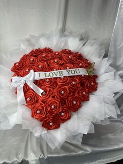 Corazón De Flores Eternas 
