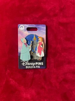 Disney Pins Build-A-Pin Cinderella Enamel Pin Set