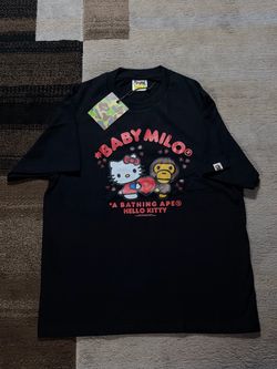 Hello kitty bape shirt