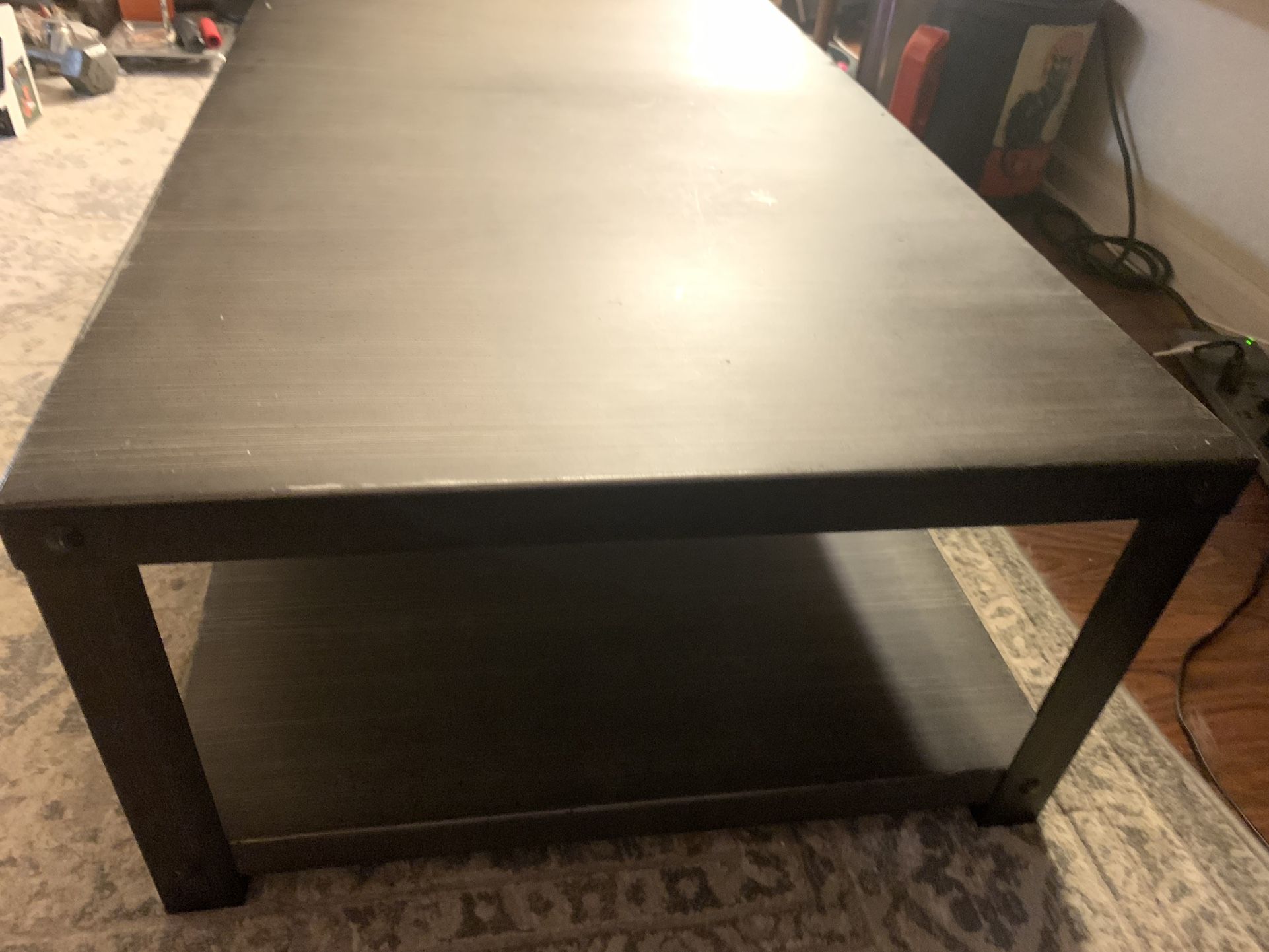 Modern Metal Coffee Table 