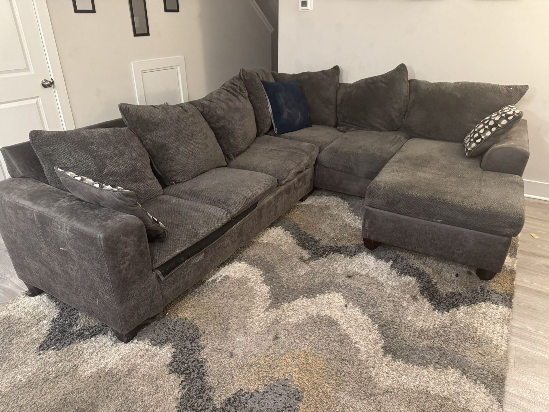 Sectional Couch (Bed Inside)
