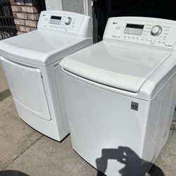 LG Washer and electric Dryer