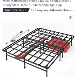 Zinus  Heavy Duty Matteress Platform King Size 