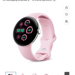 Google Pixel Watch 3 (41mm) - Android Smartwatch with Heart Rate Tracking, Advanced Running from Fitbit, Fitness Insights, 24-Hour Battery - Polished 