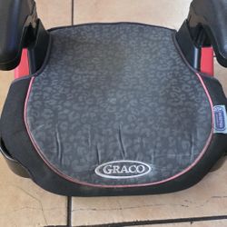Graco Black And Pink Kids Booster Seat