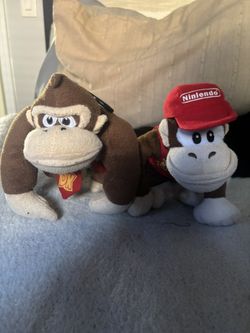 Donkey Kong Plushies