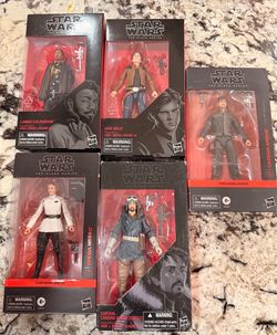 Star Wars Black Series Action Figures Lot of 5