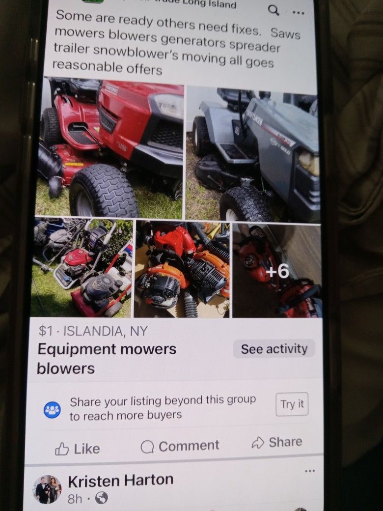 Equipment Sale