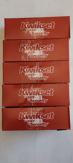 Kwikset polo interior door locks knobs lot of 5