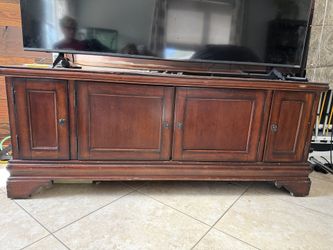 TV STAND Solid Wood (no TV Sold)