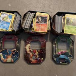 Loose Pokémon And Yugioh Cards