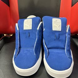 addidas campus 00 (red) puma suede xl (blue)