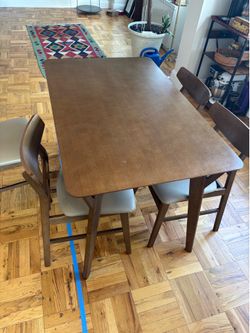 Dining table with 4 chairs