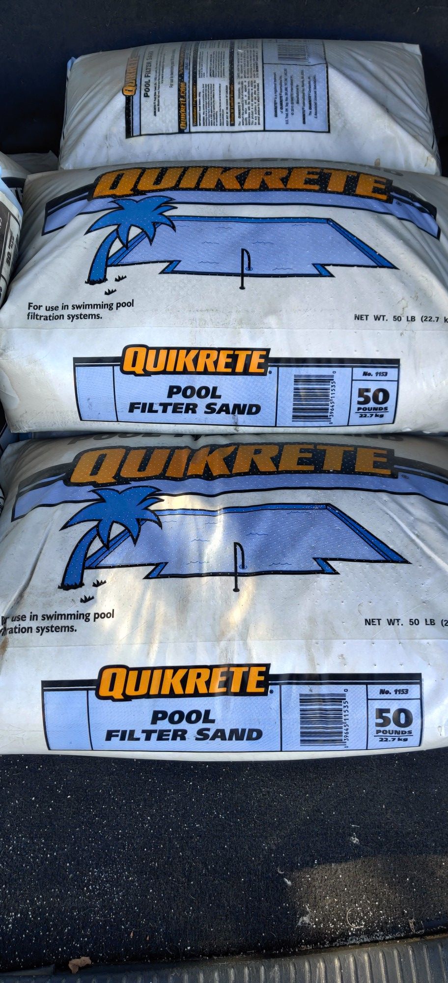 Quikrete pool filter sand 50lb bags (10) for Sale in Gilbert, AZ OfferUp