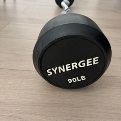 90 Pound Curling Bar 