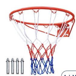 Tatayosi Basketball Goal Hoop Rim Net Wall Mounted Foldable for Indoor Outdoor Children
