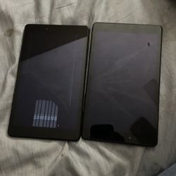 2 Broken Galaxy Tab A’S For Parts
