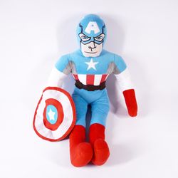 Marvel Avengers Captain America Plush 24" Doll Toy Stuffed Plushie Superhero