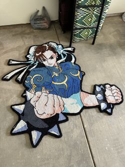 Chun Li street Fighter Rug