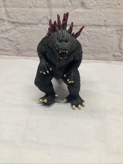 Bandai 2007 Toho Millennium Godzilla 6" Action Figure Purple Spikes Version