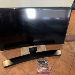 65 Inch Samsung Curved Smart TV WITH Sound Bar