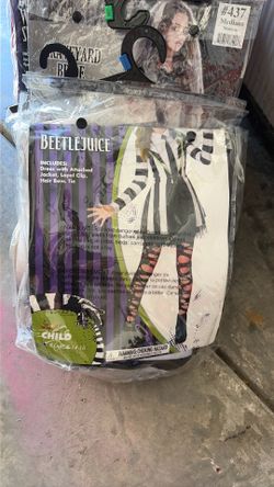 Beetle juice costume
