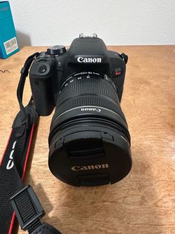 Canon Rebel T7i with kit lens EFS 18-135mm