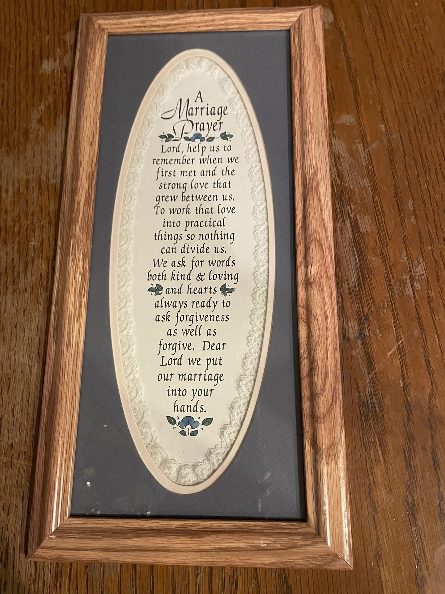 NEW MARRIAGE WALL PLAQUE