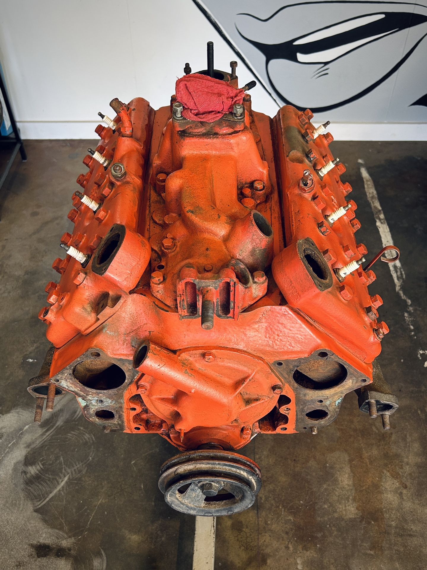 1953 Ford Flathead 8BA V8 Hot Rod Truck Model A T Engine Motor