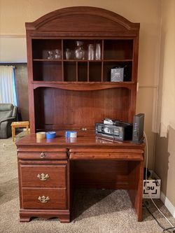 Desk with Hutch