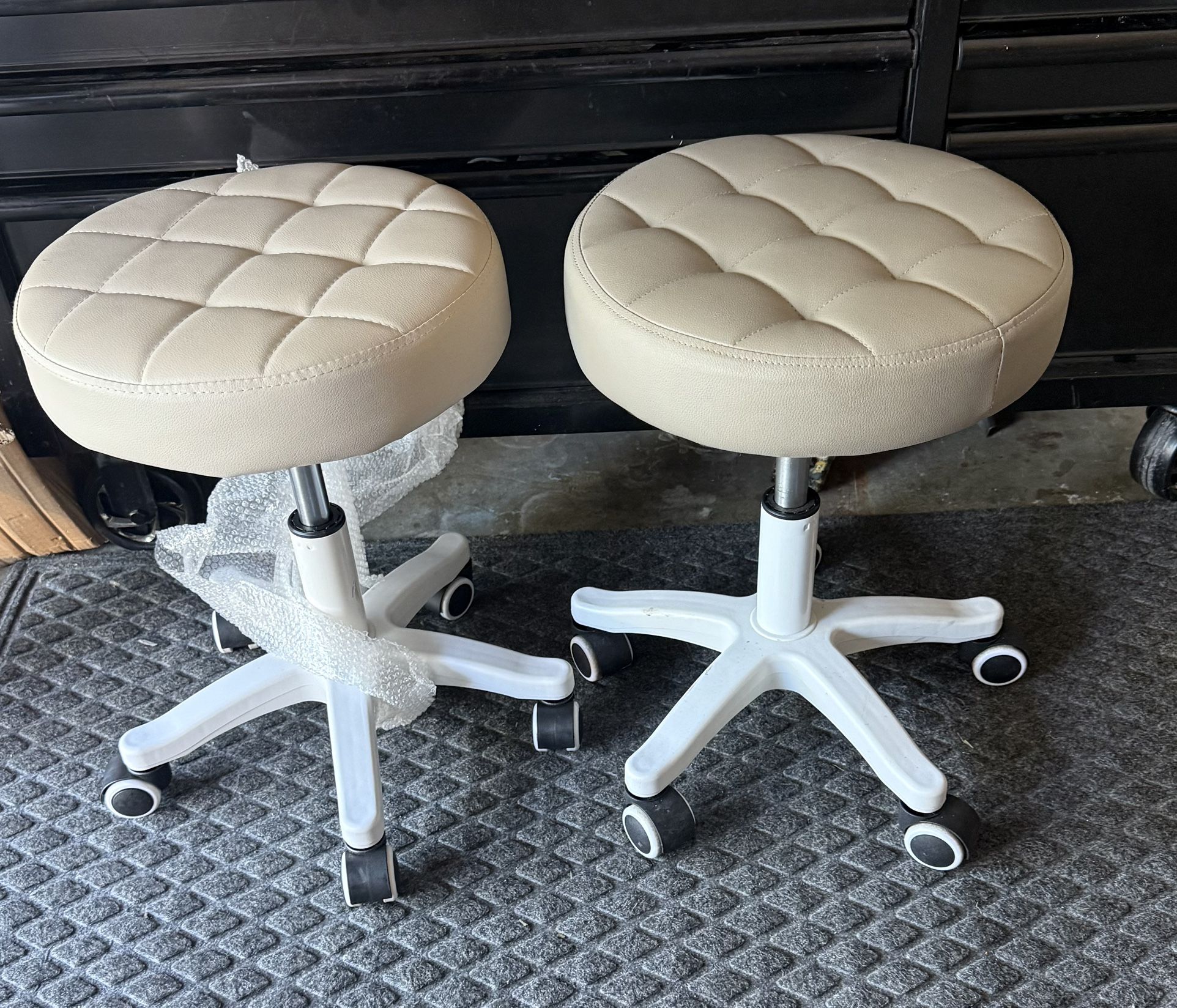 Small Chair Round Rolling Stool 