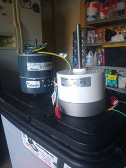 2 brand new HVAC motors