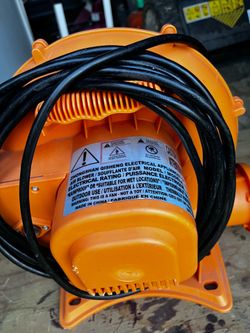 Water slide blower