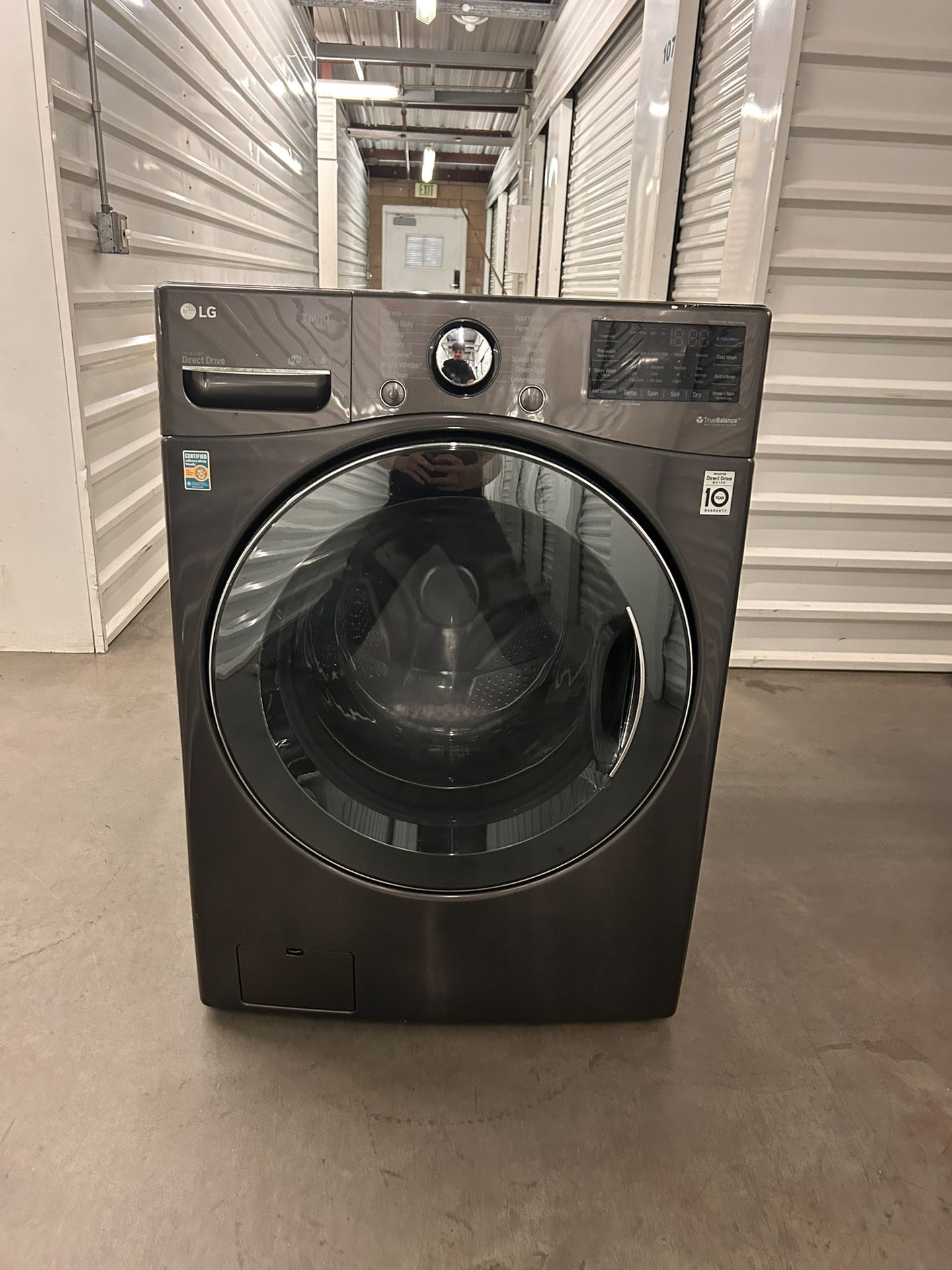 LG washer and dryer