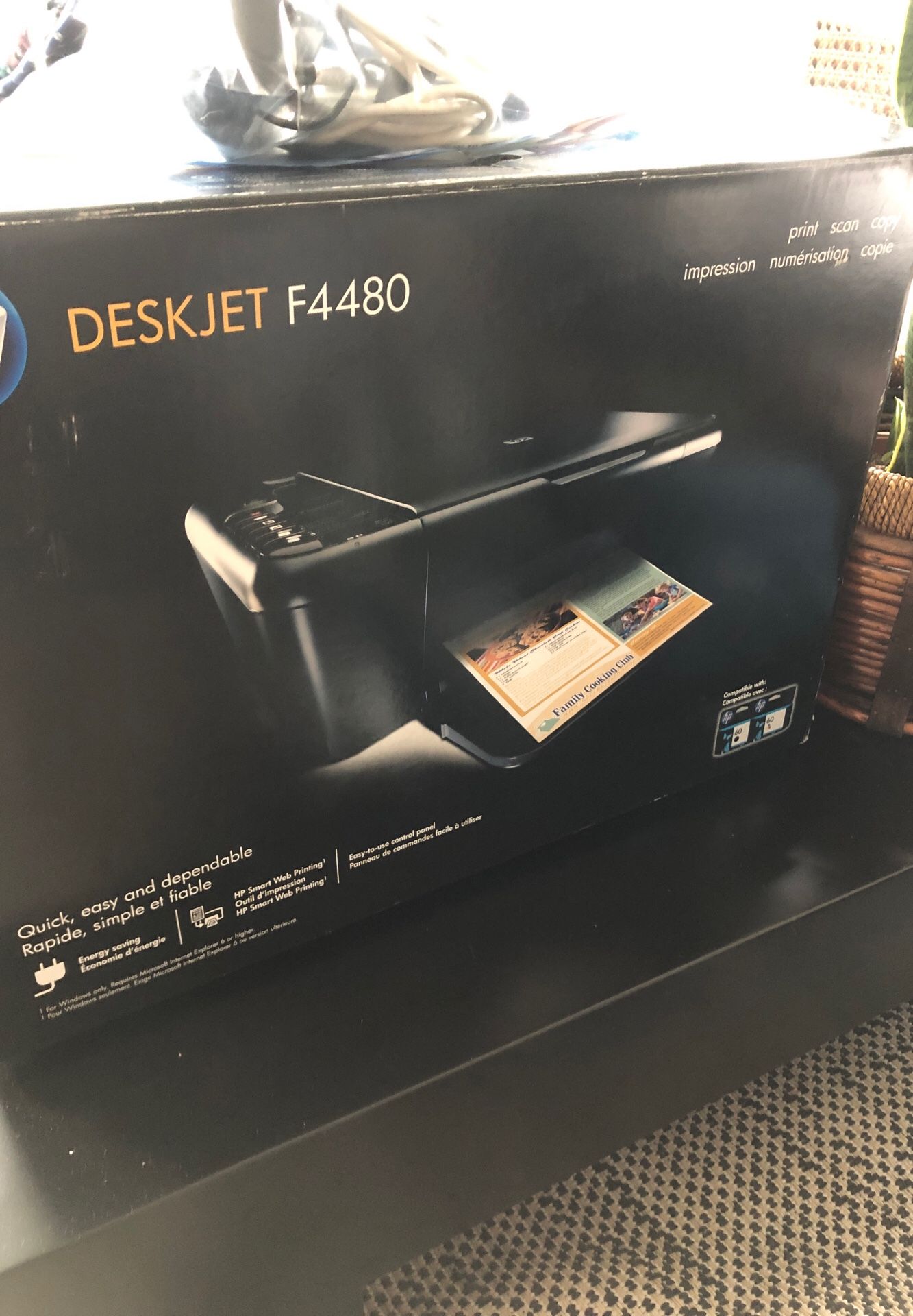 Printer- hp deskjet F4480