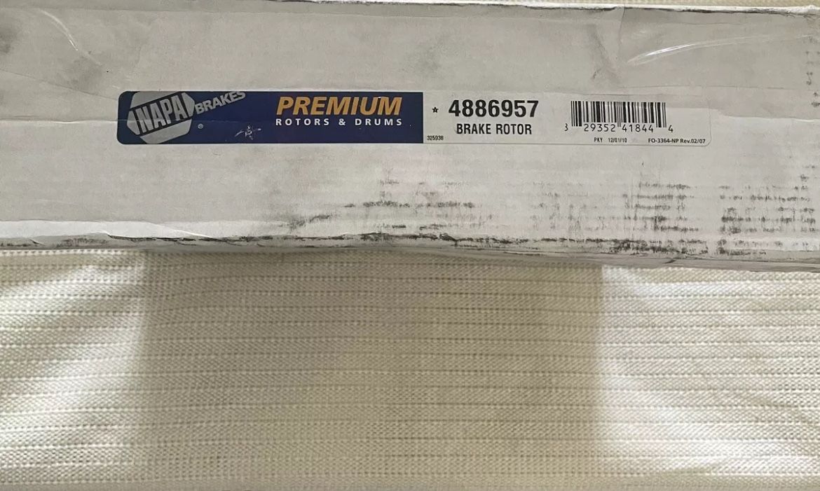 Brake Rotor 4886957 Napa