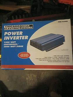 Power Inverter 1500watts