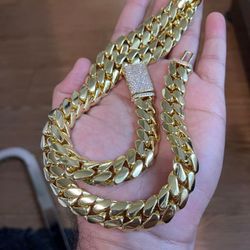 Chain And Bracelet Set