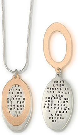 Necklace by Kathy Bransfield - What Lies Within Us