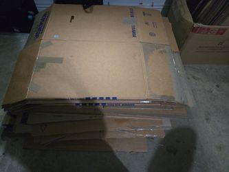 Moving boxes and materials