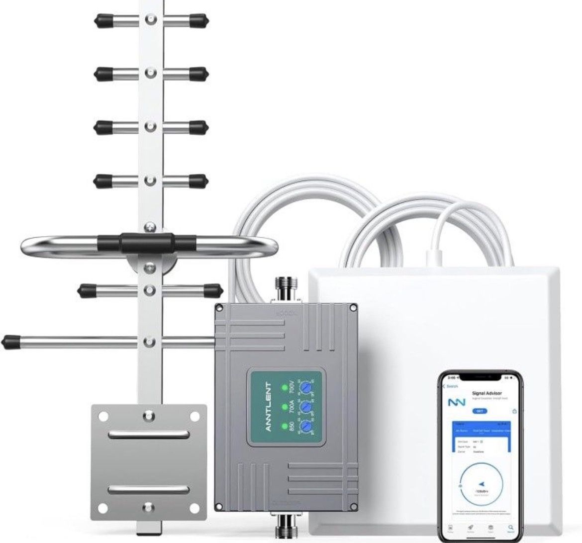 Cell Phone Signal Booster for All Carriers on Band 5/12/13/17 Up to 4500 Sq F