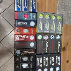 Variety Of Golf Balls