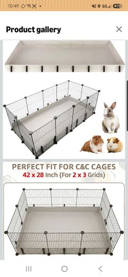 Animal cage floor cover