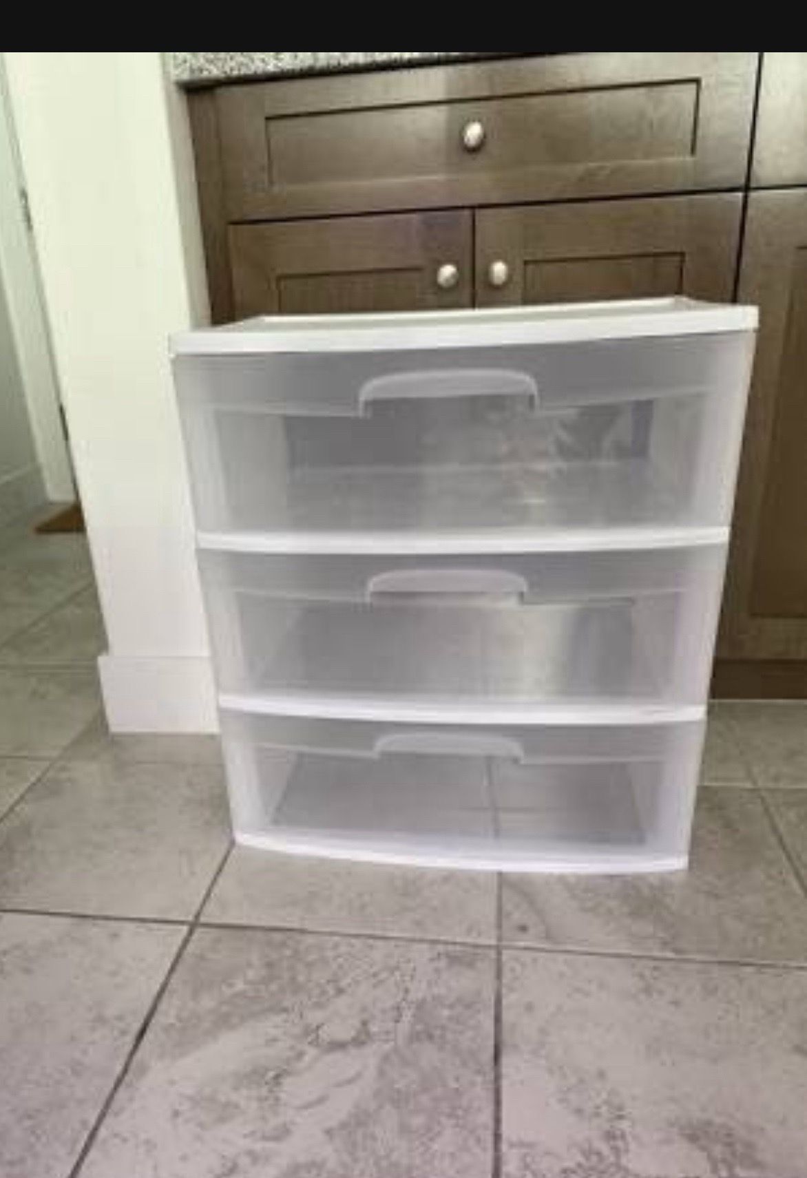 3 Drawer Wide Storage Organizer