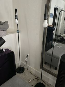 Set Of Two Long Lamps !
