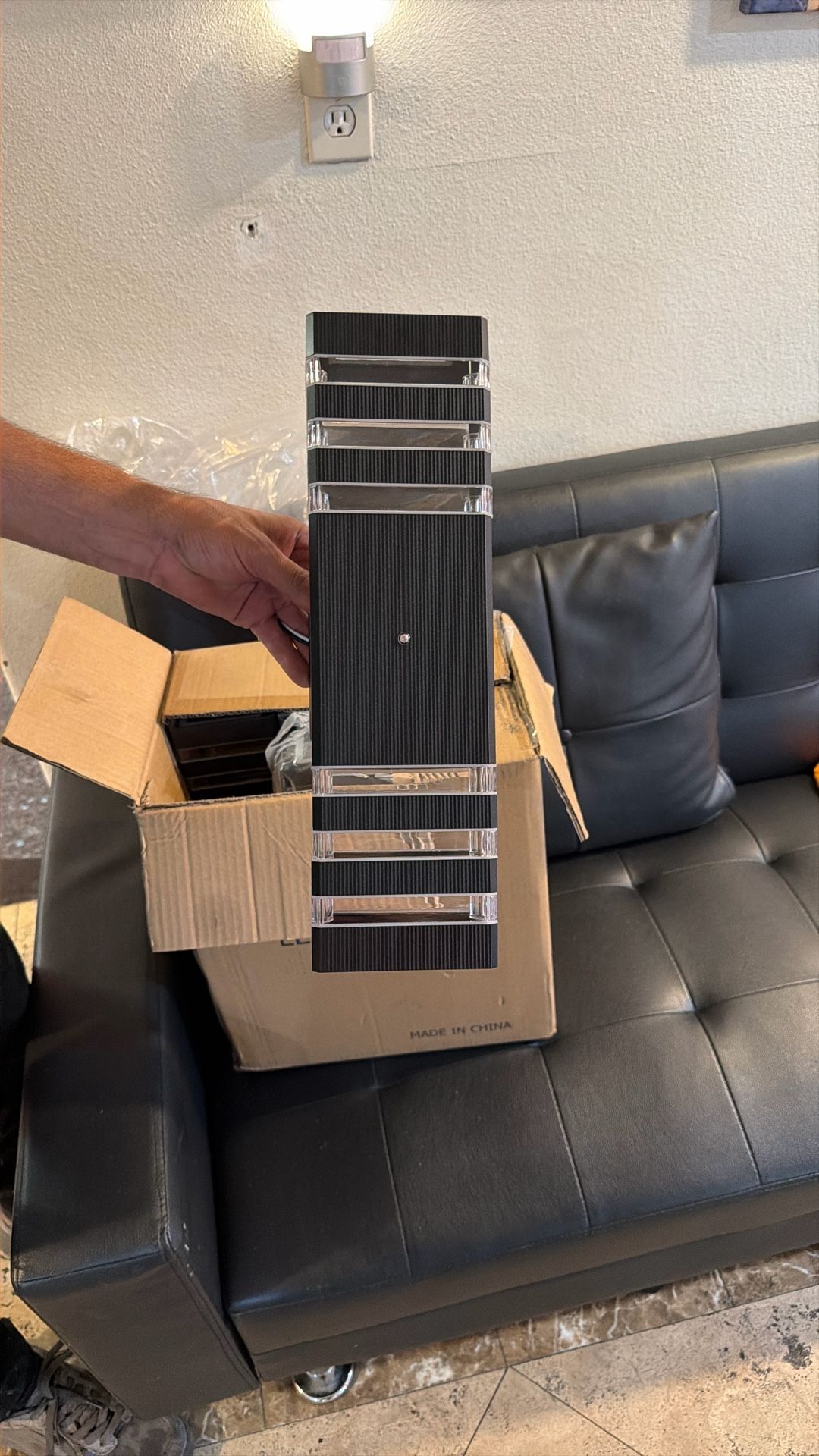 Boxes Of Led Wall Light  With Night Sensor 